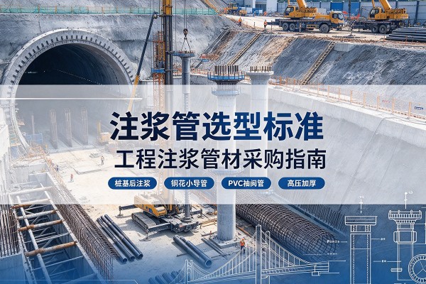 凤山注浆管选型标准