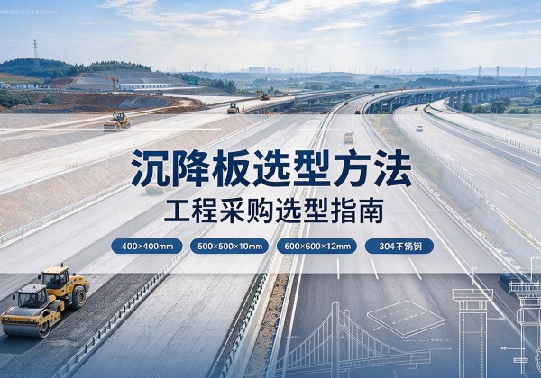 凤山沉降板选择方法